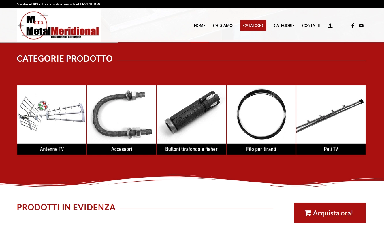 Metal Meridional Ecommerce